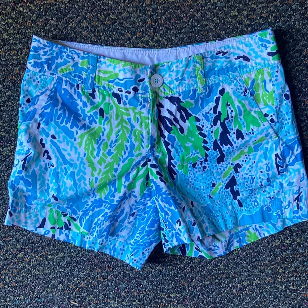 Lilly Pulitzer Callahan Short Size 0 EUC